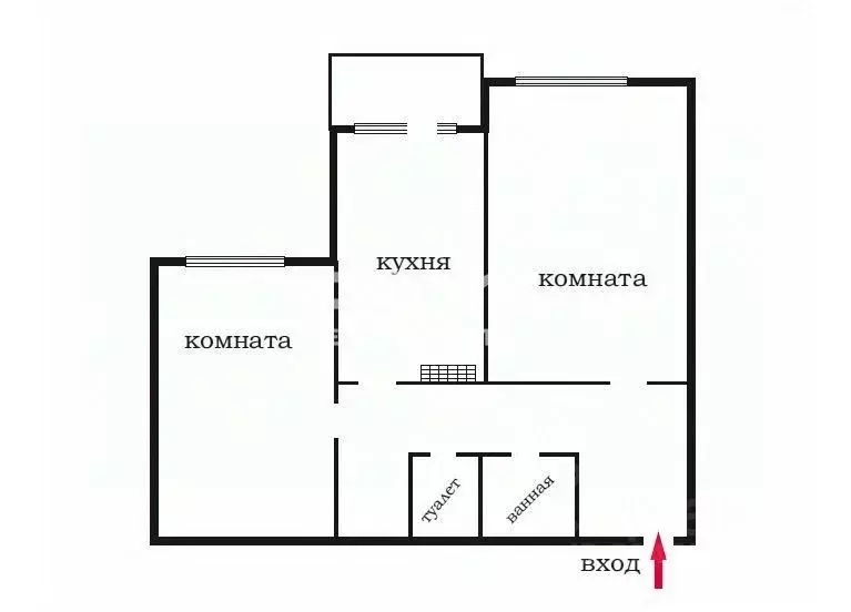 2-к кв. Ленинградская область, Всеволожск ул. Балашова, 3к1 (57.0 м) - Фото 1