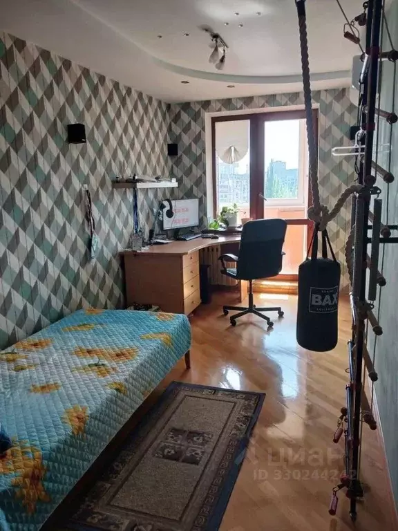 3-к кв. Башкортостан, Уфа ул. Максима Рыльского, 14/1 (62.9 м) - Фото 2