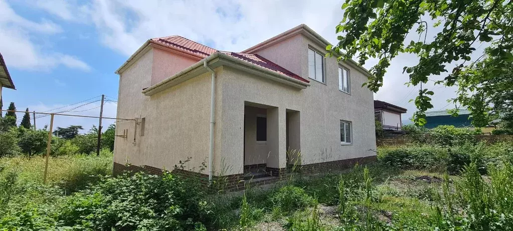 Дом в Крым, Алушта городской округ, с. Кипарисное ул. Платановая . - Фото 1