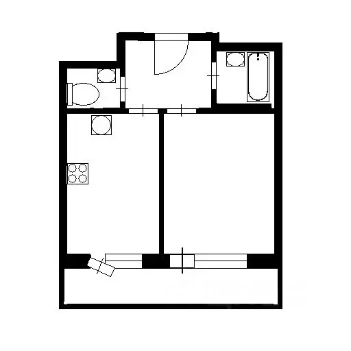 1-к кв. Санкт-Петербург просп. Королева, 57к1 (35.0 м) - Фото 2
