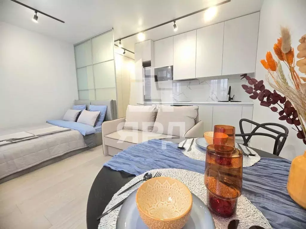 Студия Ростовская область, Ростов-на-Дону ул. Нансена (30.5 м) - Фото 1