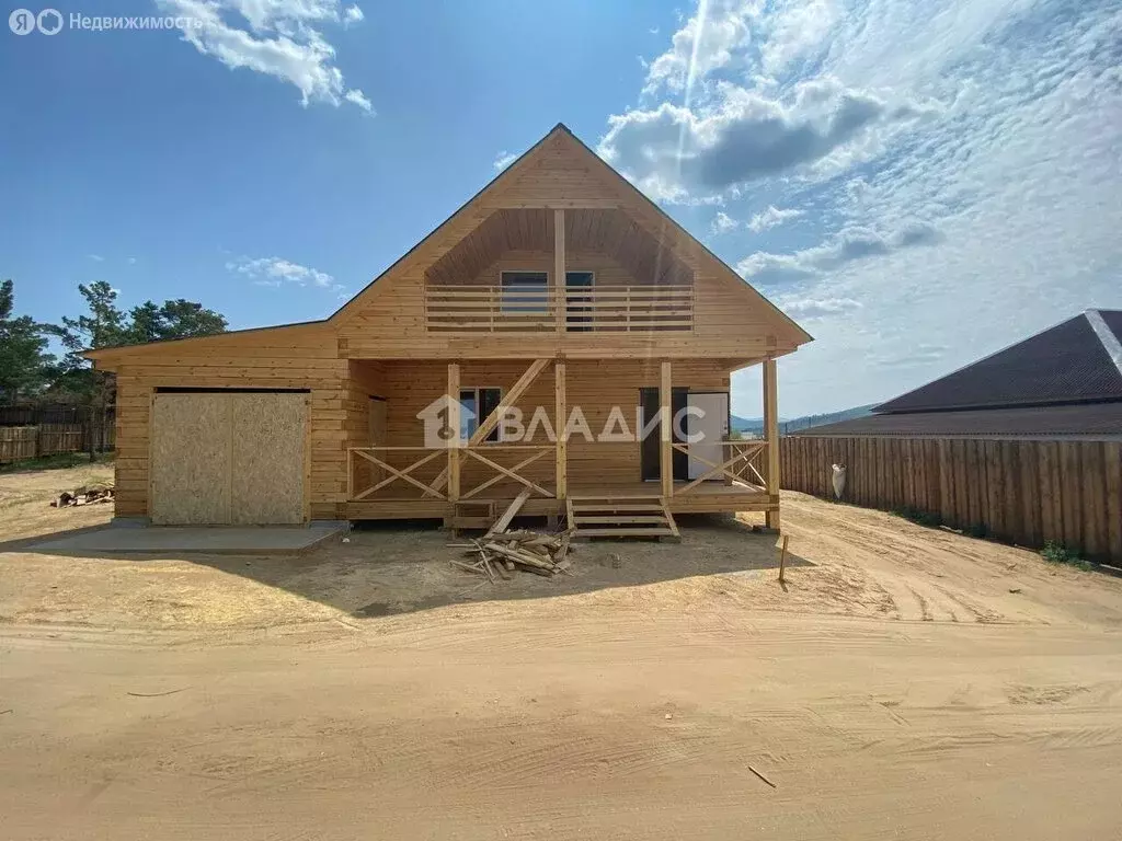 Дом в село Нижний Саянтуй, садовые участки Ромашка (190 м) - Фото 1
