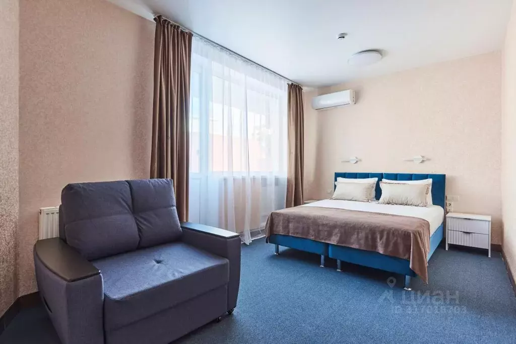 Комната Краснодарский край, Сириус пгт ул. Цветочная, 19/1 (22.0 м) - Фото 0