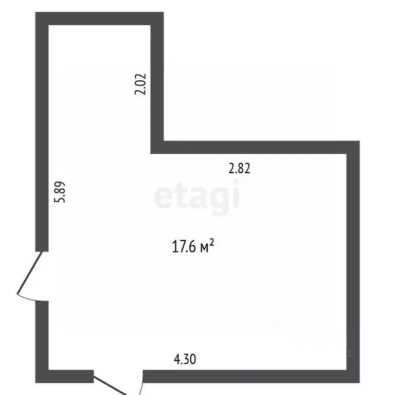 Студия Краснодарский край, Анапа ул. Мирная, 29к1 (17.7 м) - Фото 2
