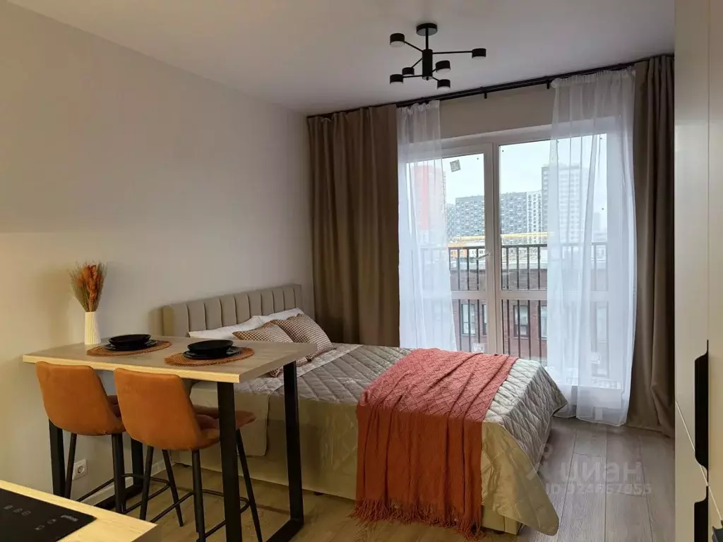 Студия Москва ул. Трехполье, 6к1 (20.0 м) - Фото 1