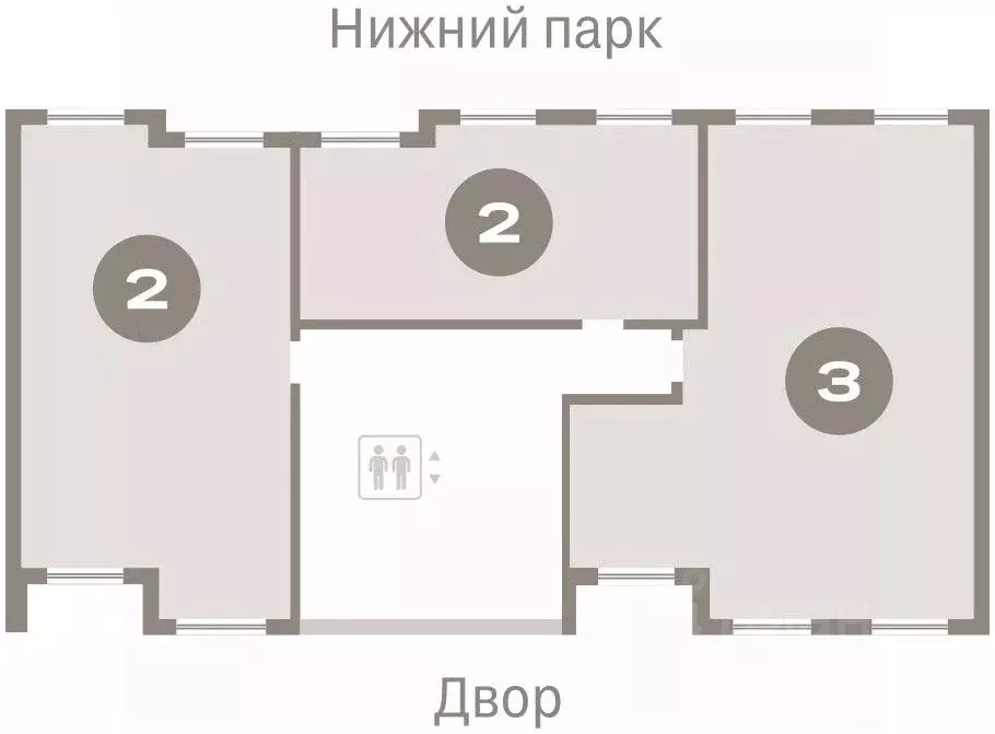 2-к кв. Липецкая область, Липецк пл. Петра Великого, 1 (80.07 м) - Фото 1