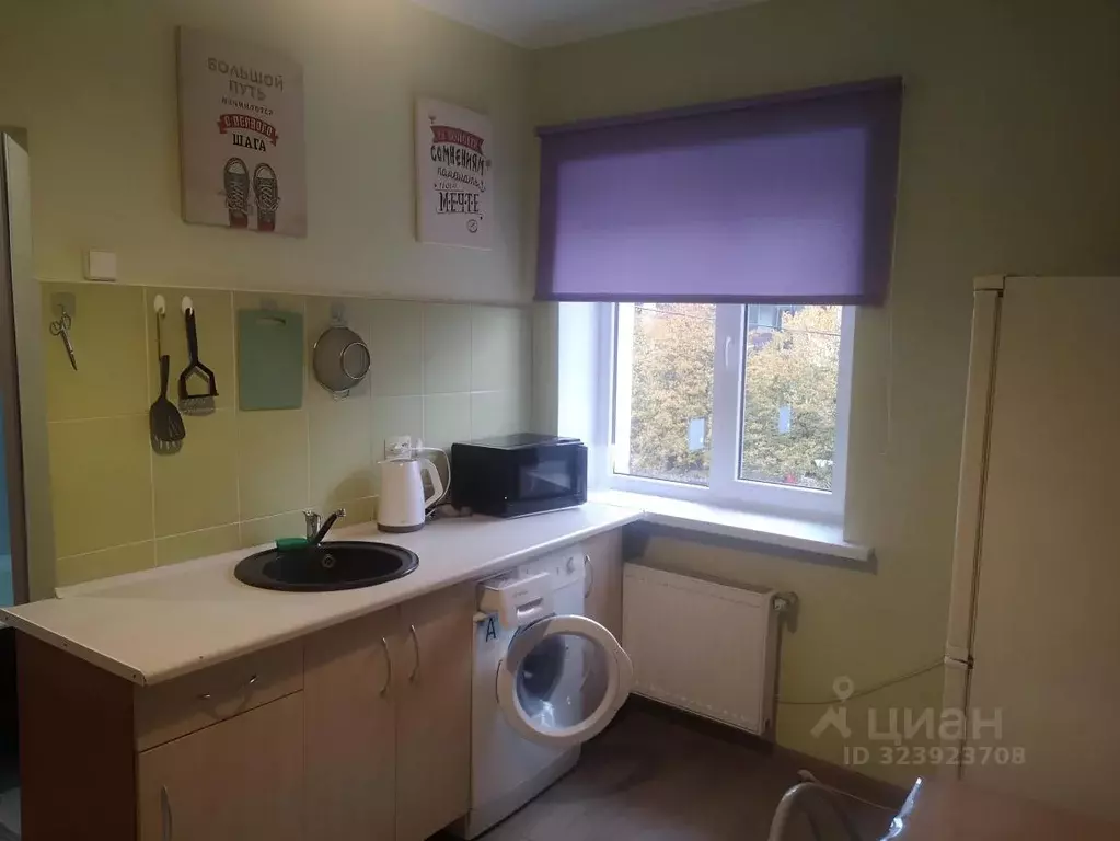 2-к кв. Калининградская область, Калининград Октябрьская ул., 86 (36.0 ... - Фото 1