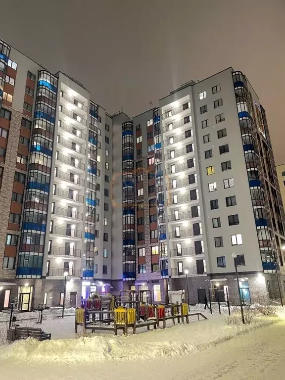 1-к кв. Ленинградская область, Всеволожский район, пос. Бугры ул. ... - Фото 1