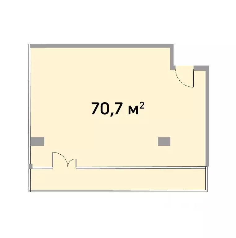 Офис в Москва ул. Лобачевского, 124к3А (71 м) - Фото 0