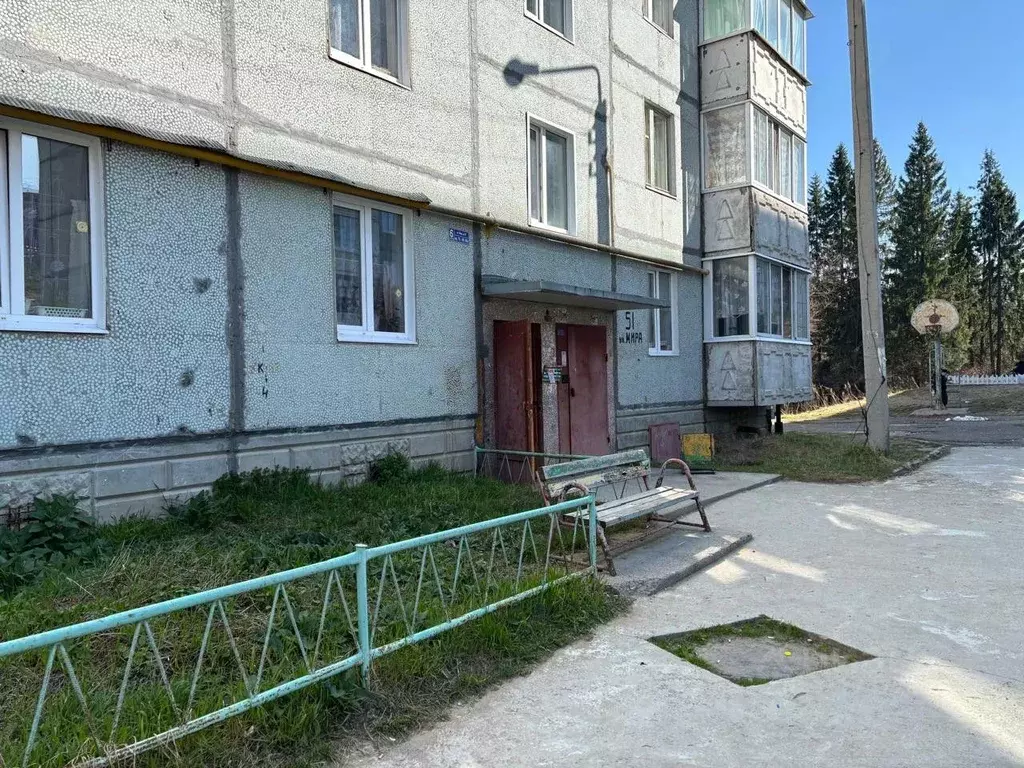 1-к кв. Коми, Сыктывкар ул. Мира, 51 (34.6 м) - Фото 0