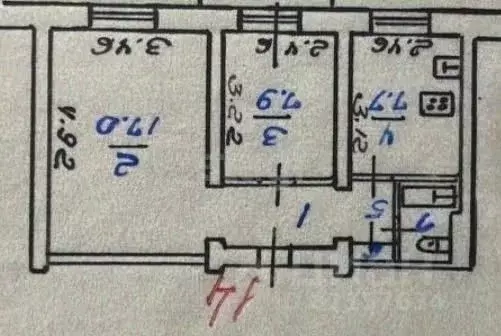 2-к кв. Иркутская область, Ангарск 23-й кв-л, 8 (40.1 м) - Фото 2