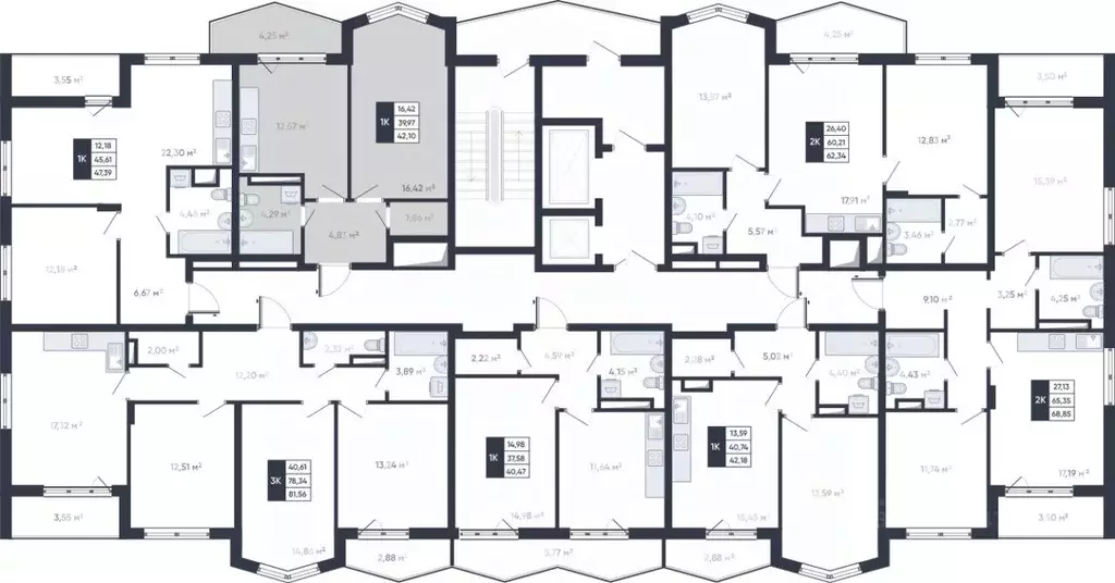 1-к кв. Белгородская область, Старый Оскол Садовые Кварталы мкр,  ... - Фото 2