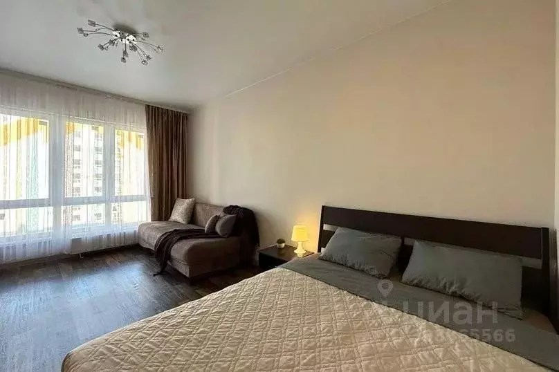1-к кв. Новосибирская область, Новосибирск ул. Ясный Берег, 9 (40.0 м) - Фото 1