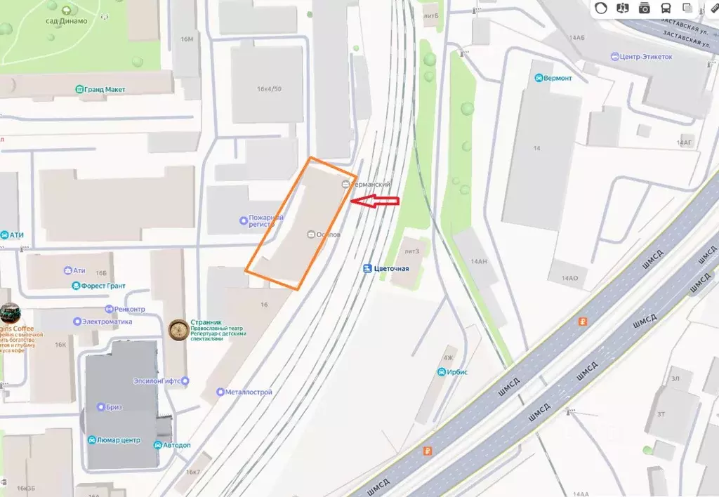 Помещение свободного назначения в Санкт-Петербург Цветочная ул., 16 ... - Фото 1