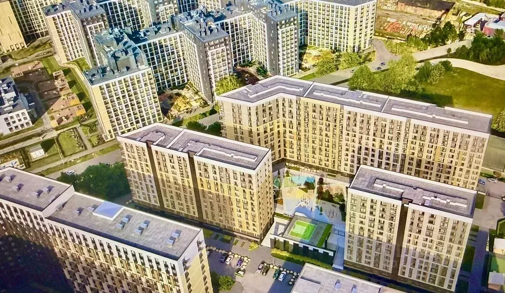 2-к кв. Санкт-Петербург ул. Тосина, 1к1 (85.0 м) - Фото 1