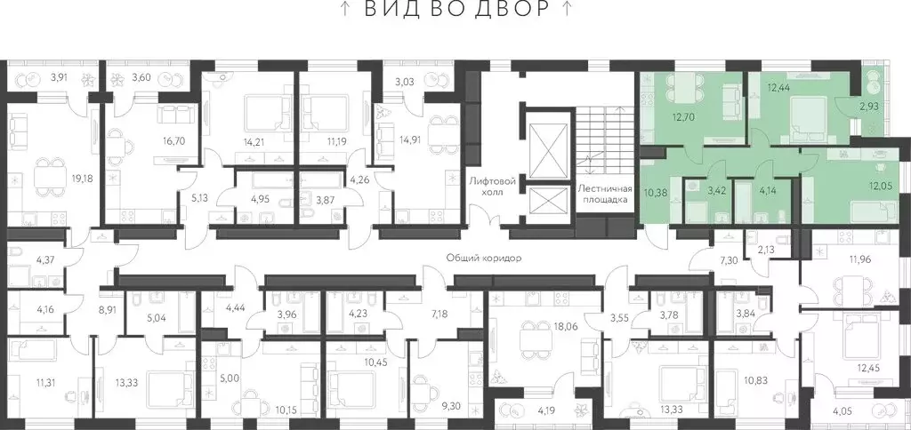 2-комнатная квартира: Екатеринбург, микрорайон Академический, ЖК ... - Фото 1