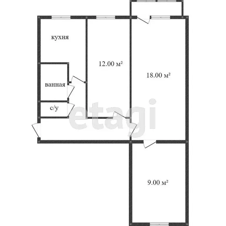 3-комнатная квартира: Ярославль, улица Саукова, 15 (58.1 м) - Фото 0