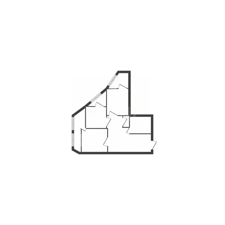 2-к кв. Белгородская область, Старый Оскол Дубрава мкр, 3 кв-л, 1 ... - Фото 2