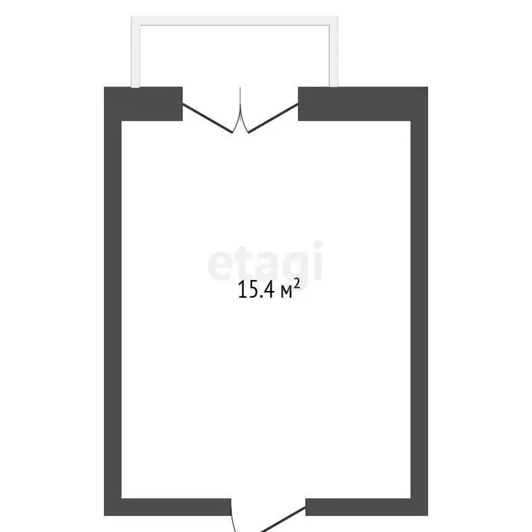 Квартира-студия: Юрга, Ленинградская улица, 31 (15.4 м) - Фото 0