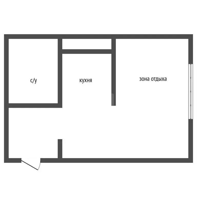 Квартира-студия: Воронеж, улица Артамонова, 36 (17.5 м) - Фото 1