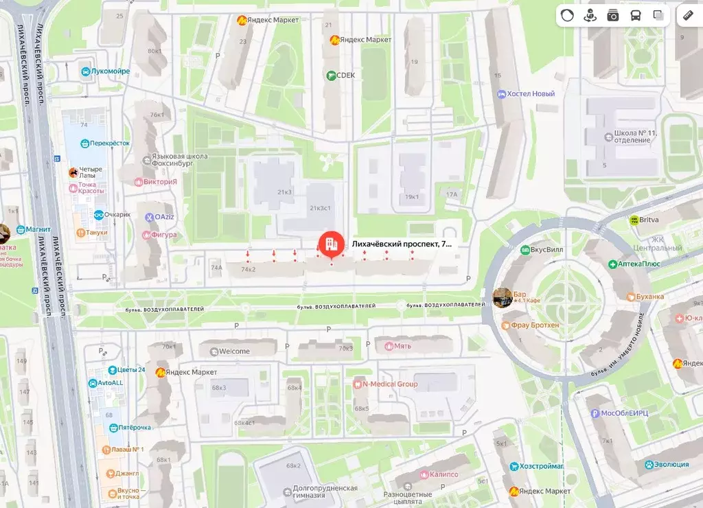 Свободной планировки кв. Московская область, Долгопрудный Лихачевский ... - Фото 2