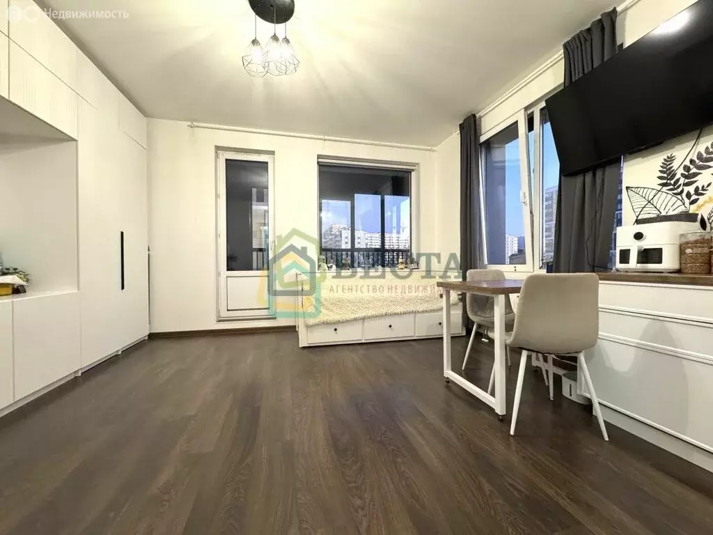 Квартира-студия: Санкт-Петербург, Ультрамариновая улица, 8 (29.4 м) - Фото 2