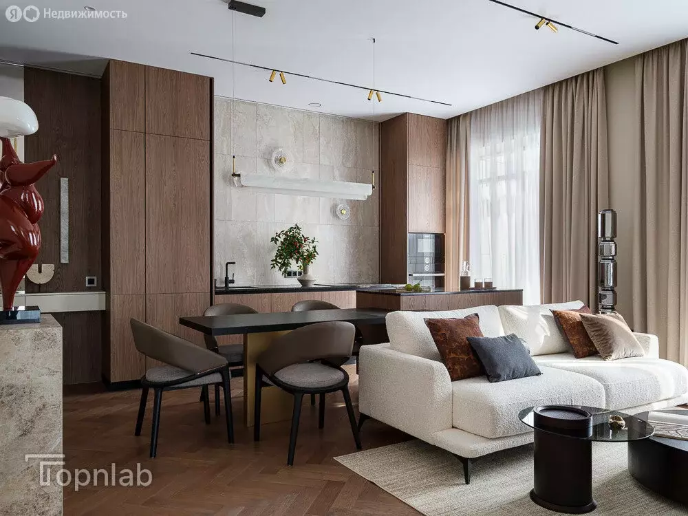 3-комнатная квартира: Москва, проспект Андропова, 9/1 (73.3 м) - Фото 1