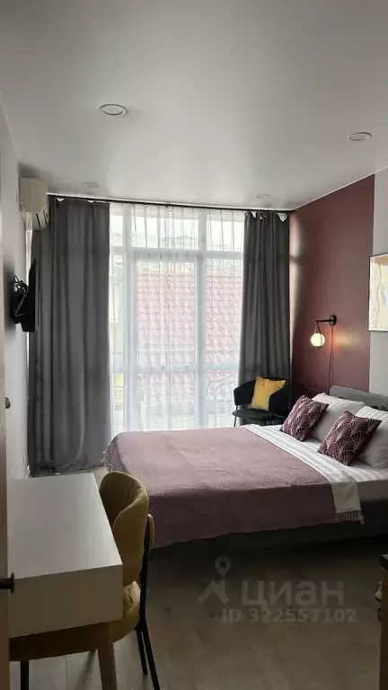 Студия Краснодарский край, Сочи Адлер жилрайон, ул. Чкалова, 13 (25.0 ... - Фото 1