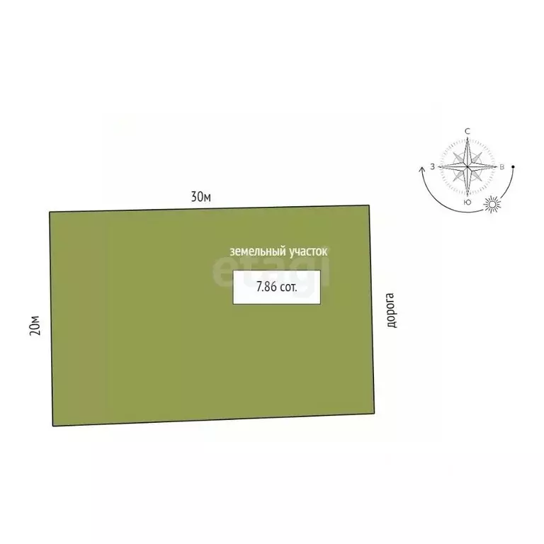 Участок в Ростовская область, Аксайский район, Щепкинское с/пос, пос. ... - Фото 2