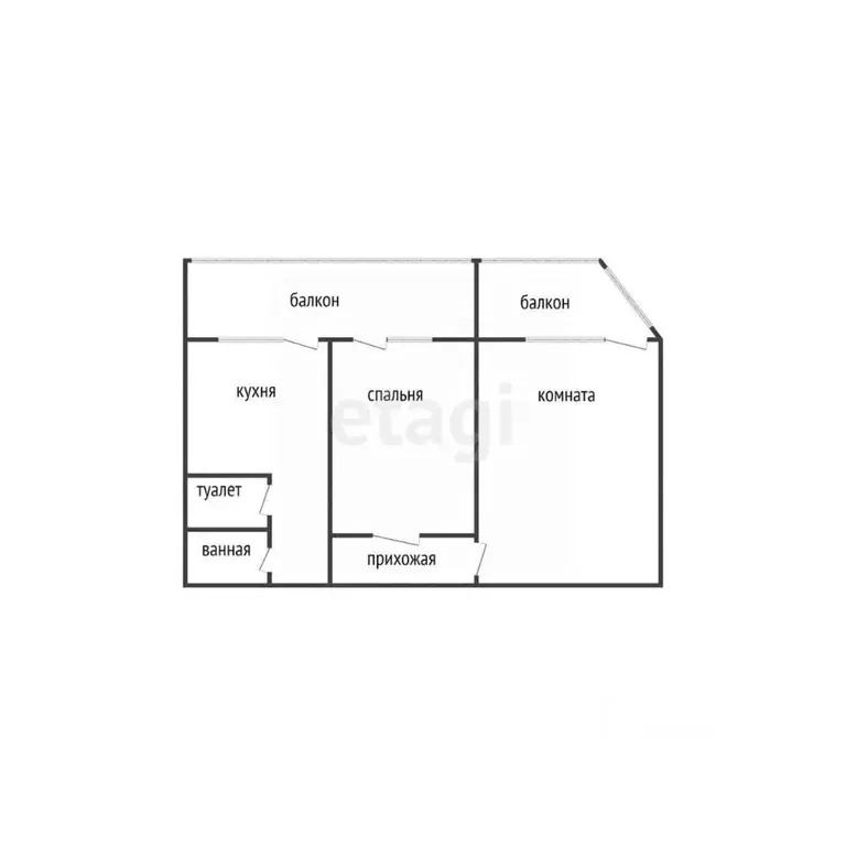 2-к кв. Краснодарский край, Краснодар ул. Героя А.А. Аверкиева, 15 ... - Фото 1