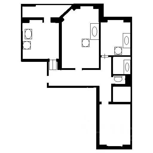 3-к кв. Ханты-Мансийский АО, Сургут Быстринская ул., 18/3 (73.1 м) - Фото 1