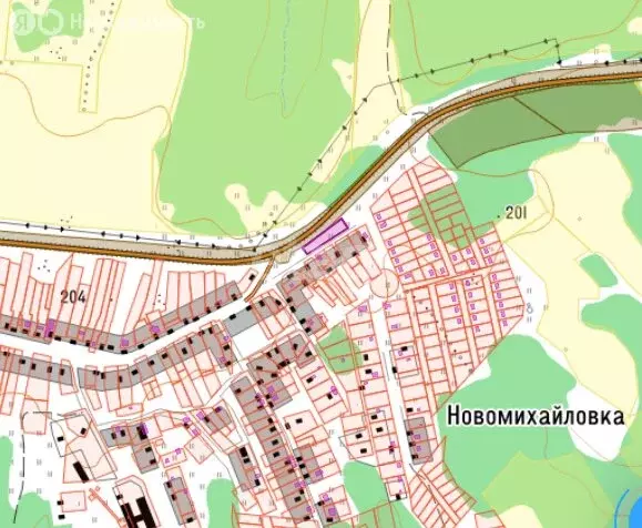 Участок в Томский район, деревня Новомихайловка, Центральная улица (15 ... - Фото 2