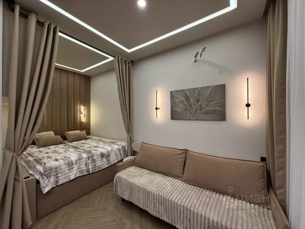 Студия Москва 3-я Хорошевская ул., 17А (31.0 м) - Фото 1