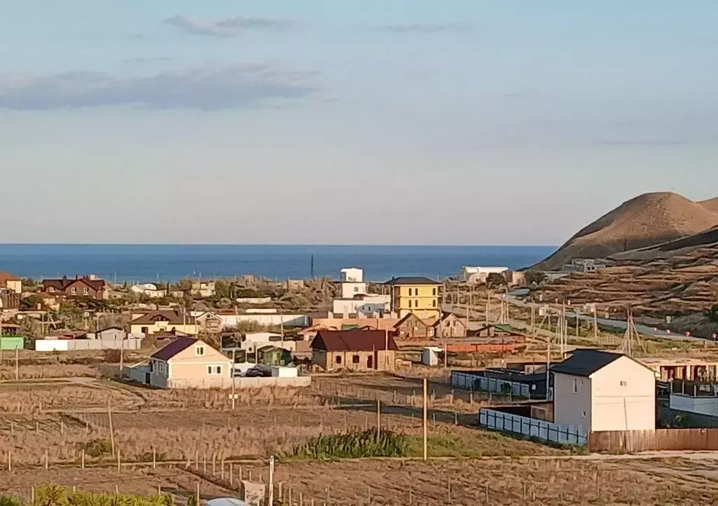 Участок в Крым, Феодосия муниципальный округ, Орджоникидзе пгт, Волна ... - Фото 1