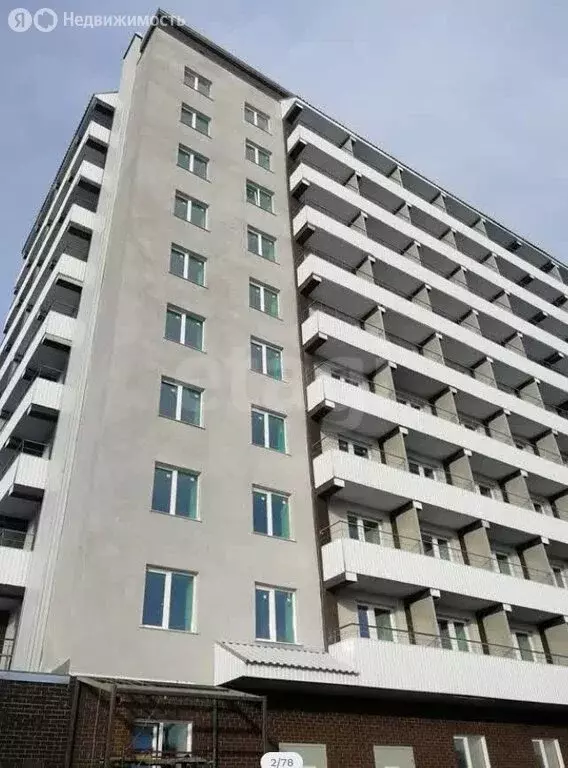 Квартира-студия: Томск, микрорайон Черемошники, Строевая улица, 7 ... - Фото 1