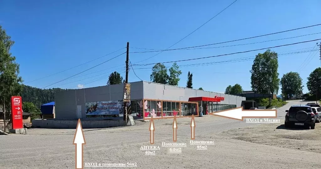 Торговая площадь в Алтай, Турочакский район, с. Иогач Бийская ул., 9 ... - Фото 2