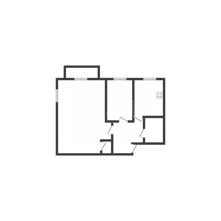 2-к кв. Иркутская область, Ангарск ул. Ворошилова, 28А (41.0 м) - Фото 2