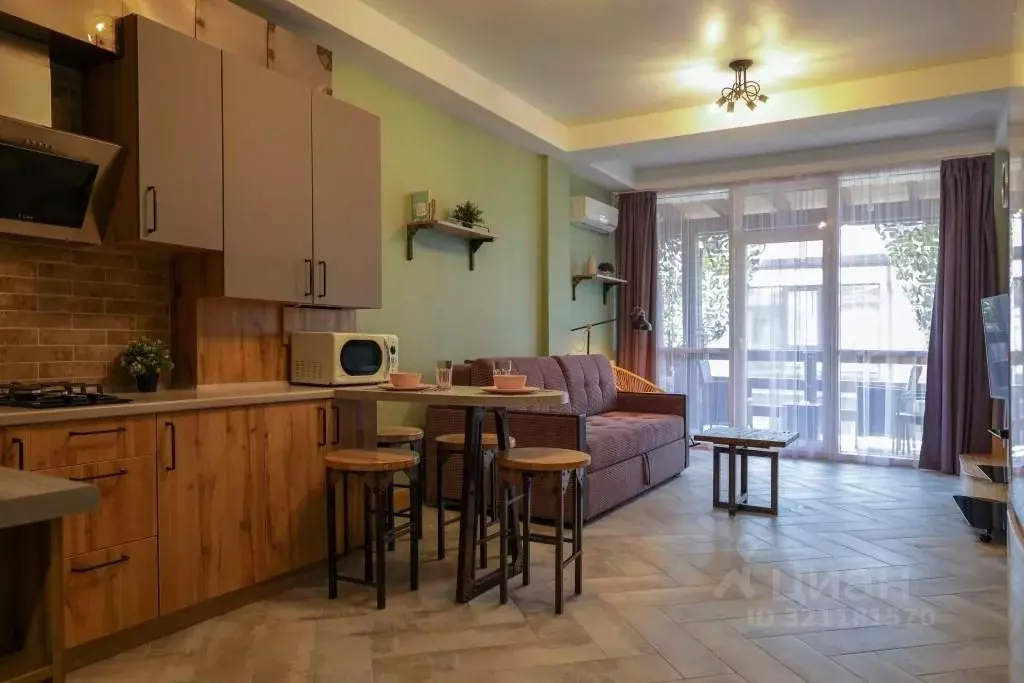 1-к кв. Краснодарский край, Сочи ул. Ленина, 219/8к4 (35.0 м) - Фото 1
