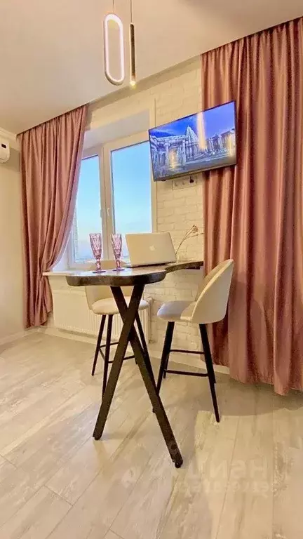 Студия Краснодарский край, Краснодар ул. Домбайская, 55к6 (32.0 м) - Фото 1