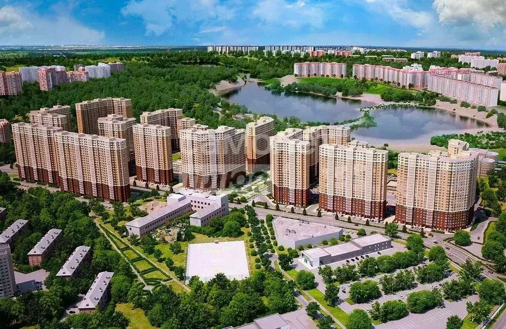 Квартира, 2 комнаты, 53.4 м - Фото 0