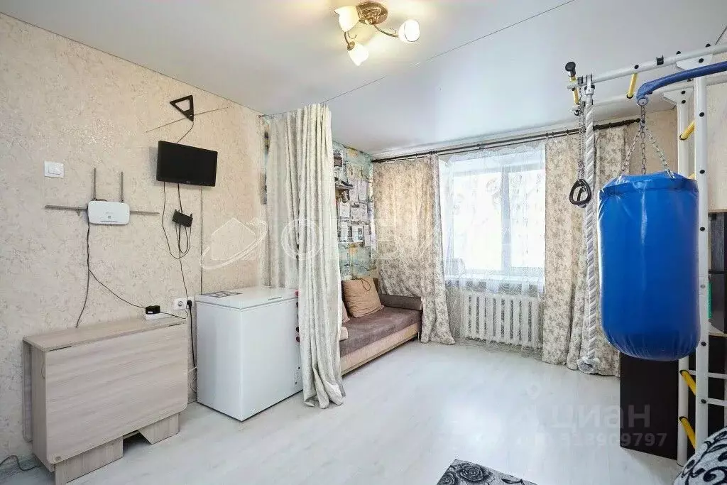 1-к кв. Тюменская область, Тюмень ул. Коммунаров, 4 (32.6 м) - Фото 1