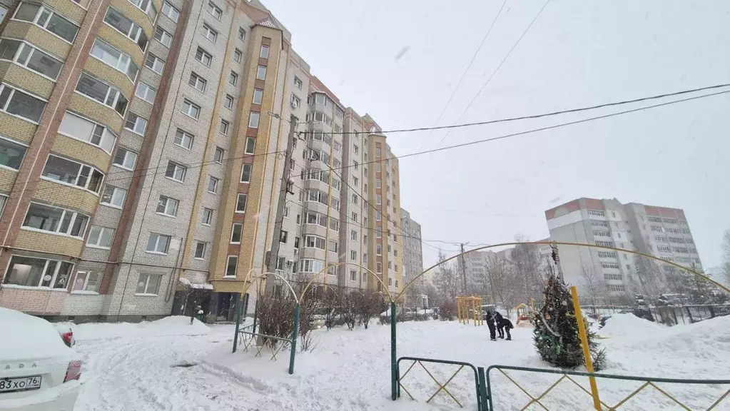 1-к кв. Ярославская область, Ярославль проезд Моторостроителей, 2 ... - Фото 2