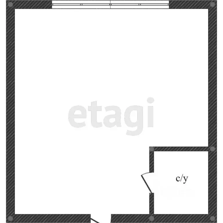 Студия Воронежская область, с. Новая Усмань ул. Ростовская, 4Б/2 (20.3 ... - Фото 1
