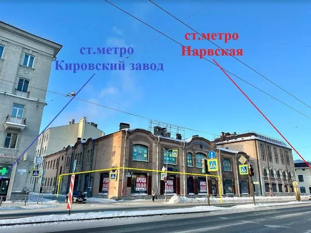 Торговая площадь в Санкт-Петербург просп. Стачек, 39 (120 м) - Фото 1
