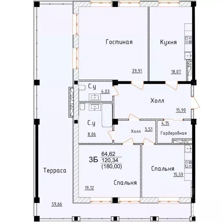 3-к кв. Дагестан, Дербент ул. Графа Воронцова, 78скА-5 (180.0 м) - Фото 0