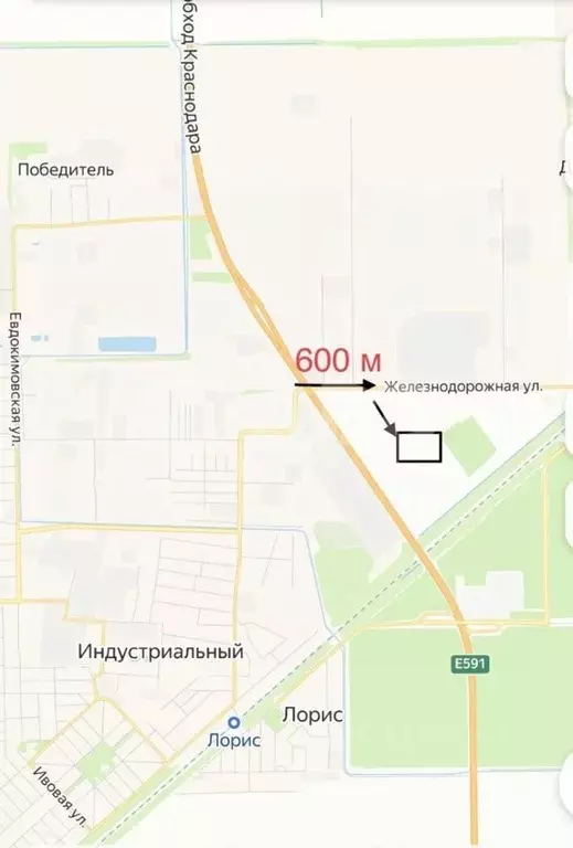 Склад в Краснодарский край, Краснодар пос. Дружелюбный, ул. ... - Фото 2