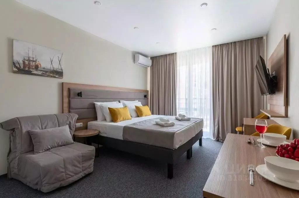 1-к кв. Краснодарский край, Сочи ул. Искры, 88к3 (23.0 м) - Фото 0
