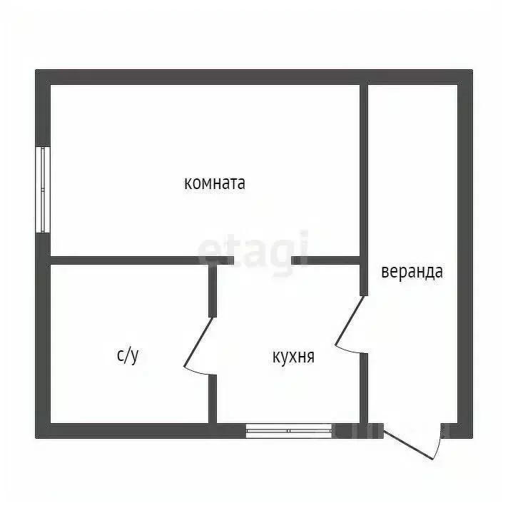 Дом в Красноярский край, Красноярск городской округ, д. Бугачево ул. ... - Фото 2