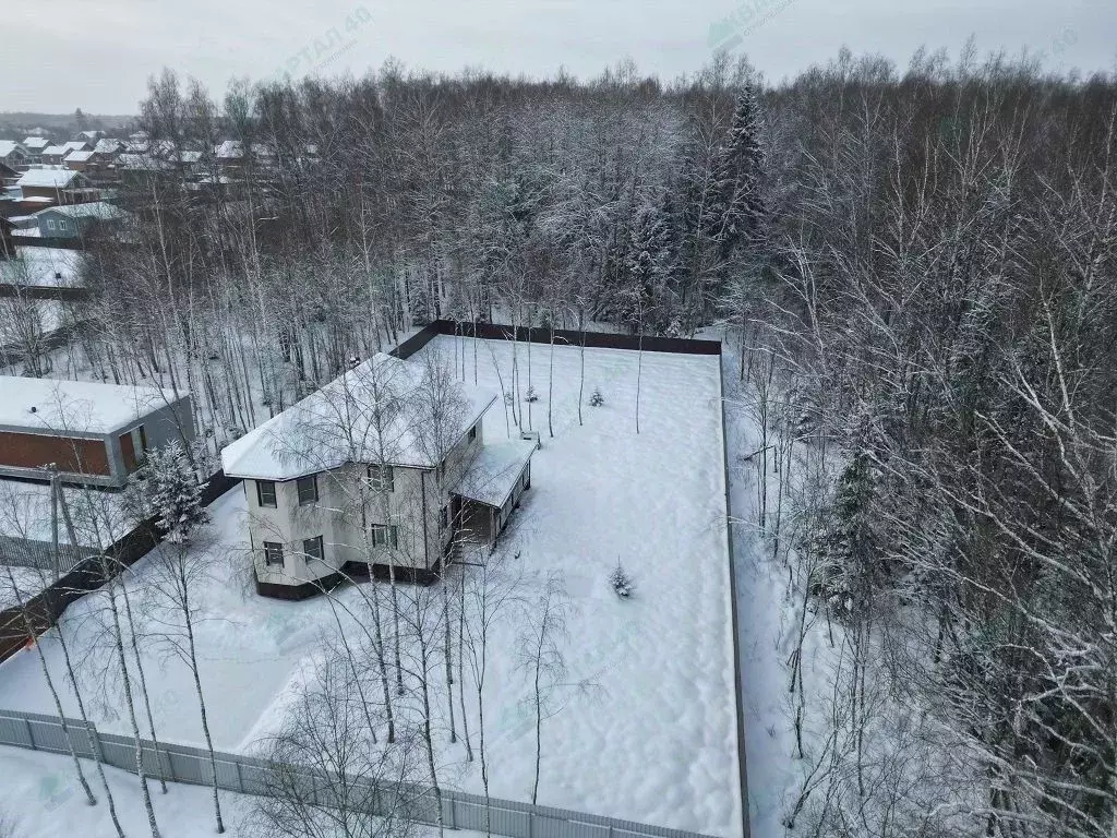 Дом в Калужская область, Боровский район, Совьяки с/пос, д. Рязанцево ... - Фото 1