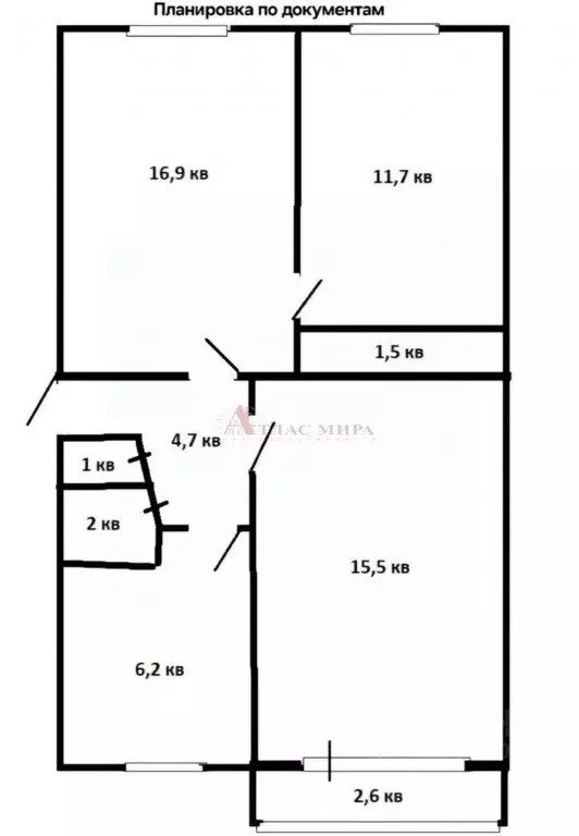 3-к кв. Ростовская область, Ростов-на-Дону Саратовская ул., 5 (60.0 м) - Фото 1